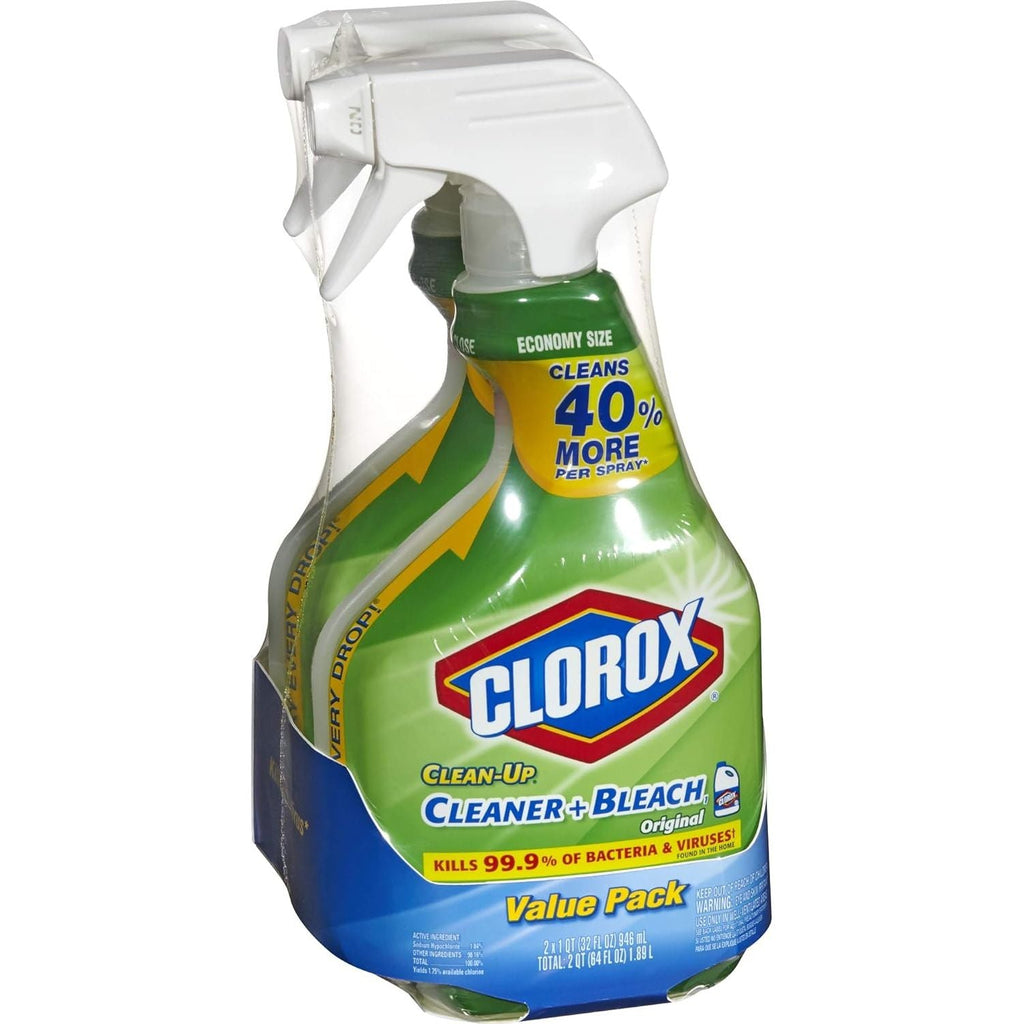 Buy now Clorox Clean-Up All Purpose Cleaner with Bleach - Original, 32 Ounce Spray Bottle (Pack of 3) at indiglob india