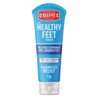 O'Keeffe's for Healthy Feet Foot Cream, 3 oz Tube, 2-Pack, Non-Greasy | for Extremely Cracked, Dry Feet, Hypoallergenic, Unscented, Instantly Boosts and Retains Moisture Levels