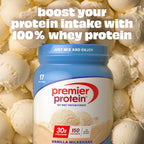Buy now Premier Protein Powder, Vanilla Milkshake, 30g Protein, 1g Sugar, 100% Whey Protein, Keto Friendly, No Soy, Gluten Free, 23.3 oz, 17 Servings (Packaging May Vary) at indiglob india