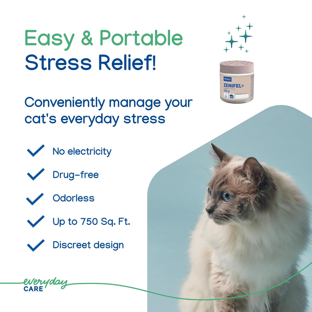 ZENIFEL Gel Diffuser Cat Calming Pheromone|Supports Stress Relief