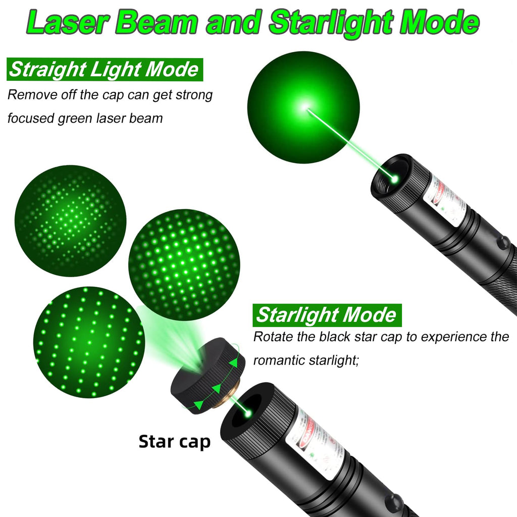 Lazer Pointer, Green Laser Pointer Rechargeable