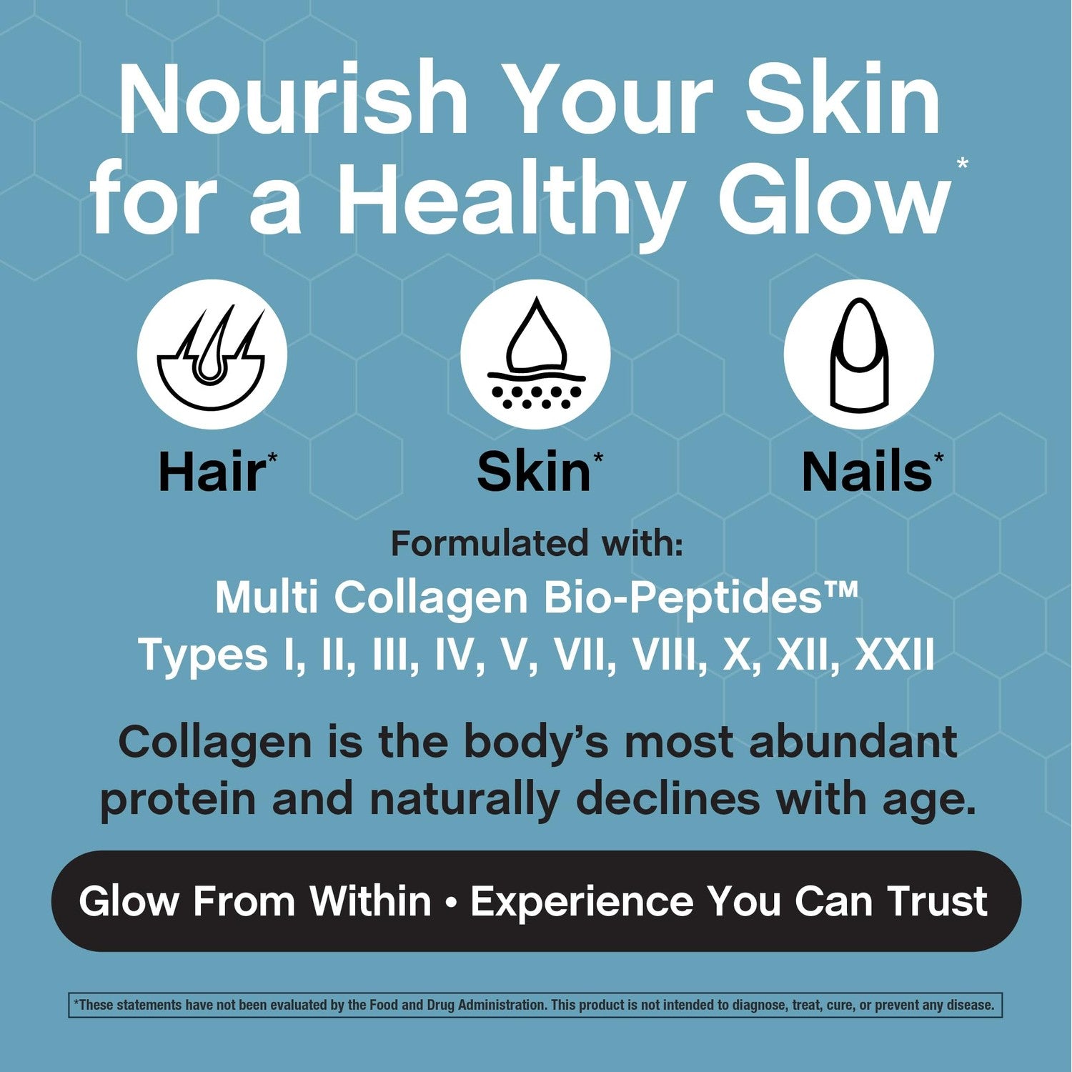 NeoCell Multi Collagen Bio-Peptides Powder | 22oz | Advanced with Hyaluronic Acid and Vitamin C | 10 Super Types of Collagen | Superior Absorption | Grassfed Protein Supplement