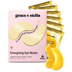 Buy now grace & stella Award Winning Under Eye Mask - Gifts for Women - Reduce Dark Circles, Puffy Eyes, Wrinkles, Under Eye Patches - Birthday, Bachelorette Party Favors - Vegan Self Care (24 Pairs, Pink) at indiglob india