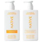 Buy now Native 2-in-1 Shampoo & Conditioner - Autumn Air & Amber - Naturally Derived Ingredients, Silicone-Free, Sulfate-Free, Paraben-Free, Strengthening Hair Care | Fall Seasonal Bundle 16.5 oz - 2 Pk Almond & Shea Butter at indiglob india