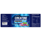 Creatine Gummies, 8-in-1 Complex with Taurine & Electrolytes