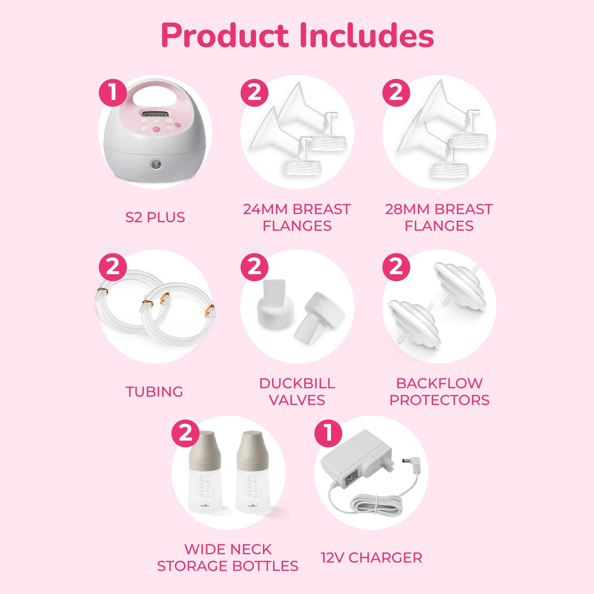 Spectra Baby S2 Plus Electric Breast Milk Pump for Baby Feeding