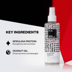 IGK Good Behavior 4-in-1 Prep Spray, Heat Protectant, Leave-In Detangler | Controls Frizz 24 Hours, Heat Protection + Shine, Weightless, Vegan, Full + Travel 7 Oz + 2 Oz