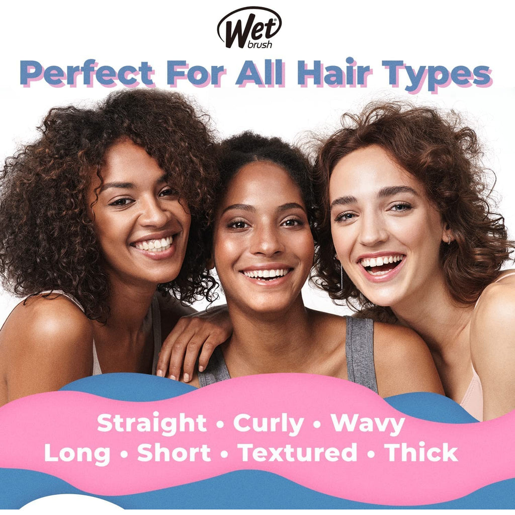 Buy now Wet Brush Original Detangler Hair Brush, Color Wash, Watermark, Ultra-Soft IntelliFlex Bristles - Detangling Hairbrush Glides Through Tangles For Wet, Dry & Damaged Hair, Women & Men at indiglob india