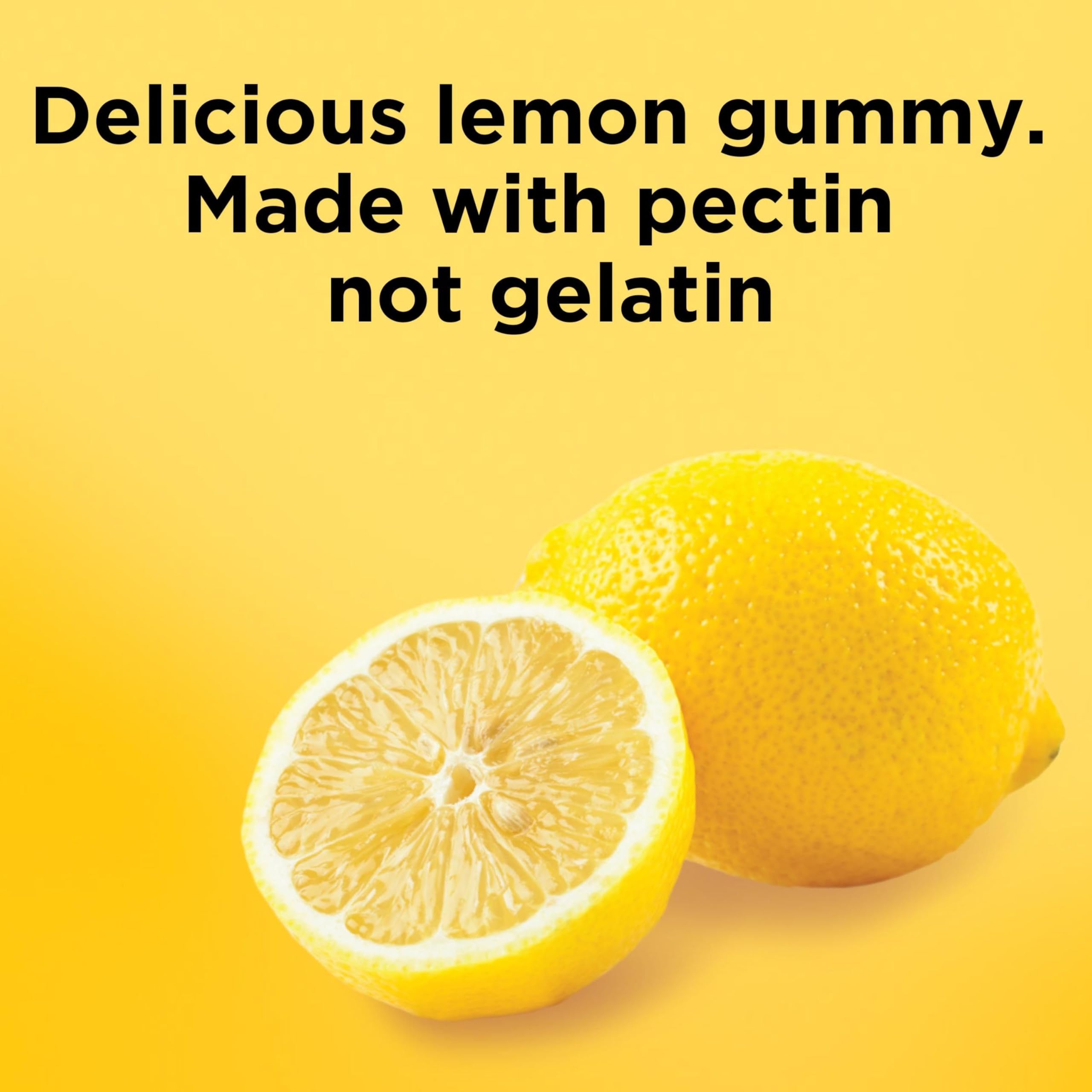 Nature Made Collagen Gummies with Vitamin C and Zinc, 60 Gummies | Hydrolyzed Collagen Peptides for Women and Men, Healthy Skin Support Supplement with Biotin, Lemon Flavor, 60 Day Supply