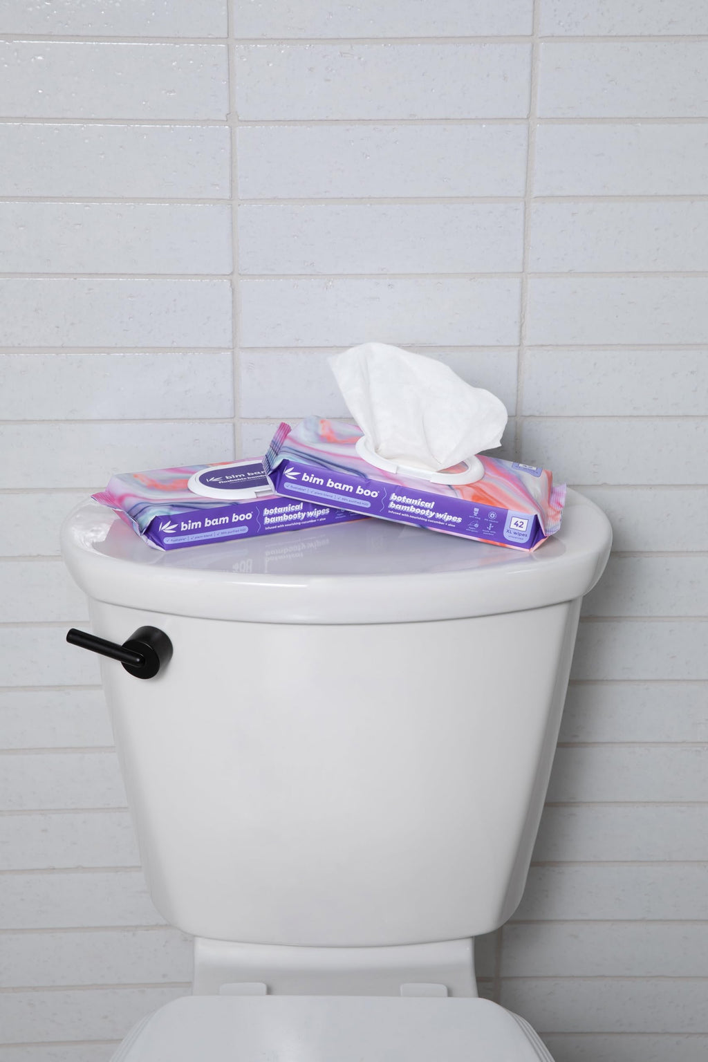 Bim Bam Boo, Flushable Wipes 42 Count