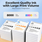 Compatible for EPT522 Ink Refill Bottles Work for ET-2800 ET-4800 ET-2400