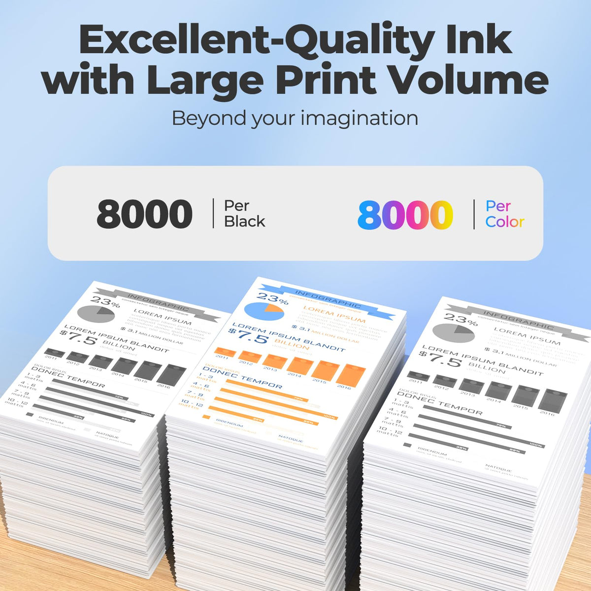 Compatible for EPT522 Ink Refill Bottles Work for ET-2800 ET-4800 ET-2400