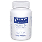Pure Encapsulations Vitamin D3 125 mcg (5,000 IU), 250 Capsules | Supplement to Support Bone, Joint, Breast, Heart, Colon, and Immune Health*, with Vitamin D