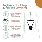 Jolly Jumper Classic with Stand - Black