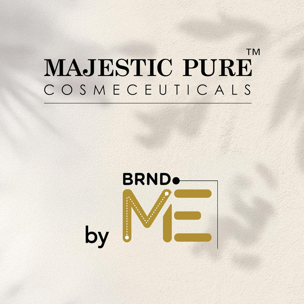 Majestic Pure USDA Organic Castor Oil, 100% Pure & Natural Body Oil -8 FlOz | Cold Pressed & Hexane Free Hair Growth Oil for Eyelashes, Eyebrows, Skin, Body, Face, Nails & Scalp