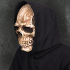 Buy now CosTribe Creepy Full Head Skull Mask with Moving Jaw Halloween Scary Latex Helmet for Cosplay Party Props at indiglob india