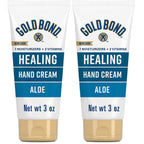 Gold Bond Healing Hand Cream, 3 Oz., With Aloe | Mini hand cream, Moisture That Lasts Through Handwashing, Gold Bond lotion for dry skin, travel size moisturizing hand cream