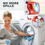 KMOUANTS [2 Pack] Laundry Detergent dispenser Nozzle Switch Holder, Upgraded Nozzles Switch Easily，detergent and softener accessories Fits Most Economic Sized Bottles、laundry room organization