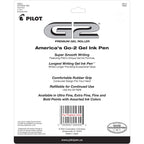PILOT G2 Premium Gel Ink Pens, Fine Point 0.7mm, Assorted Inks, 8 Count