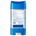 Buy now Gillette Antiperspirant and Deodorant for Men, 72hr Sweat & Odor Protection, Long Lasting Freshness, Anti-White Mark Technology, Clear Gel, Wild Rain Scent, 3.8 oz at indiglob india