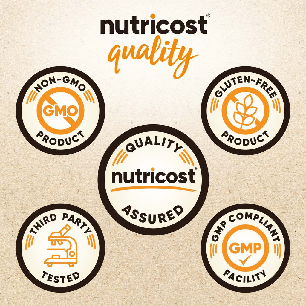 Nutricost Saw Palmetto (1000mg) 120 Capsules, 60 Servings, CCOF Organic | Vegetarian Friendly, 500mg Per Capsule, Gluten Free