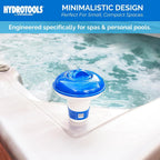 Buy now HYDROTOOLS BY SWIMLINE 8715 Mini Chemical Dispenser For Spas and Personal Pools| Compatible With Bromine & Chlorine Supports 1’’ Tablets | Adjustable Control Ring For Customizable Flow Rate at indiglob india