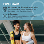 NeoCell Creatine Monohydrate Powder | 1.1 lb | Unflavored