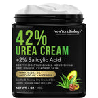 New York Biology Tea Tree Oil Foot Cream for Dry Feet and Rough Heels - Moisturizing Foot Cream - 8 oz