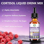 Cortisol Mix Liquid Drops 10-in-1 Cortisol Supplement for Women & Men