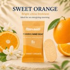 Flowcheer foaming hand soap refill in sweet orange scent. Perfect for a fresh start, verified by CuratCart.