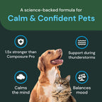 VETRISCIENCE Max Veterinary Strength Calm & Confident Chews, 45 Count