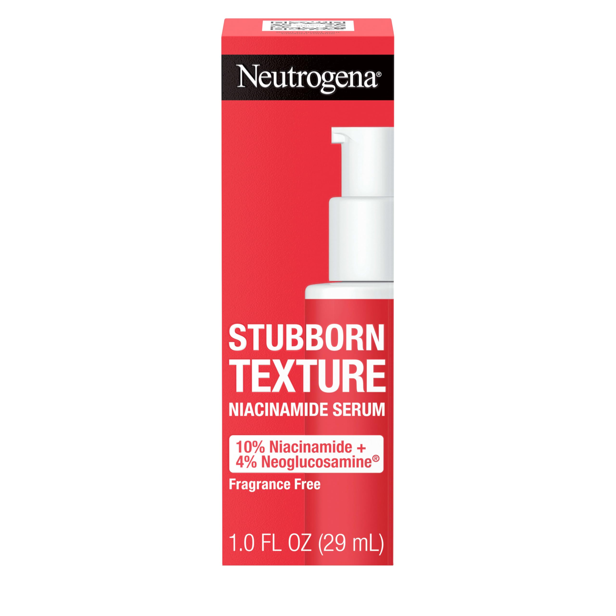 Buy now Neutrogena Stubborn Texture Resurfacing Serum With 10% Niacinamide & 4% Neoglucosamine designed for Acne-Prone, Improves Uneven Skin Tone & Refines Texture, Fragrance-Free, 1 fl. oz at indiglob india