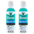 Buy now VICKS Sinex Saline Extra Strength Nasal Spray, 3X Concentrated* Drug Free Ultra Fine Mist, Instantly Clears Mucus, Ultra Concentrated to Clear Congestion Fast, Safe For Daily Use, 5 OZ x 2 at indiglob india