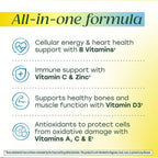 MegaFood One Daily Multivitamin for Men 40+ with 21 Nutrients, 90 Tablets | Immune Support, Heart, Muscle & Prostate Health, Methylated B12, Methylfolate, Vitamin D3, C & Zinc, Vegetarian, 90 Servings