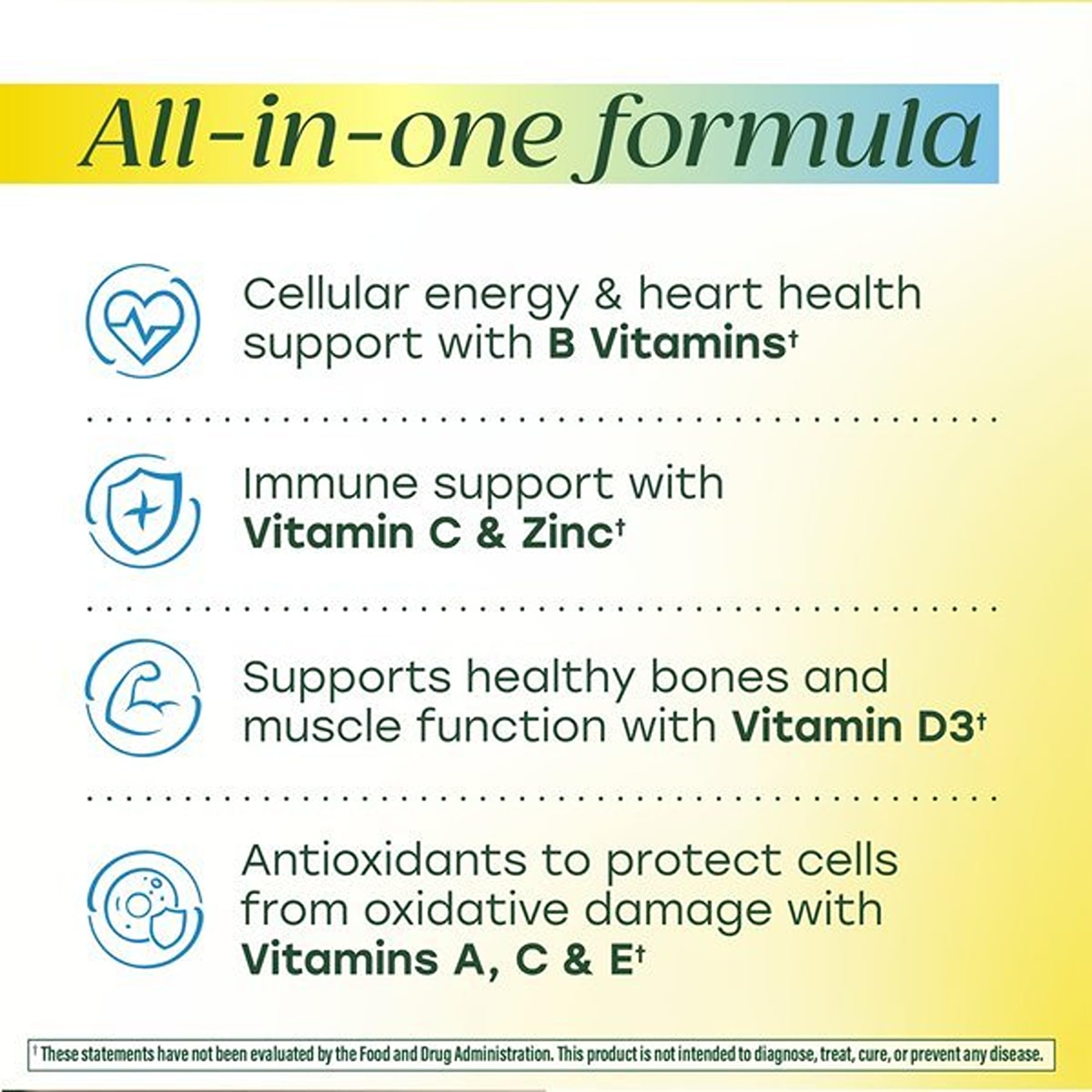 MegaFood One Daily Multivitamin for Men 40+ with 21 Nutrients, 90 Tablets | Immune Support, Heart, Muscle & Prostate Health, Methylated B12, Methylfolate, Vitamin D3, C & Zinc, Vegetarian, 90 Servings