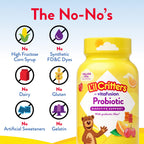 Buy now Lâ€™il Critters Probiotic Daily Gummy Supplement for Kids, for Digestive Health Support, Grape, Cherry and Orange Flavors, 60 Gummies at indiglob india