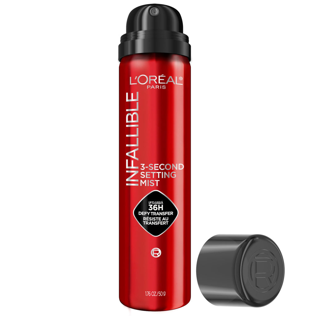 Buy now L'Oreal Paris Infallible 3-Second Setting Spray Mist, Microfine Mist for up to 36HR Wear, Clear, 1.76 oz 1.76 Ounce (Pack of 1) at indiglob india