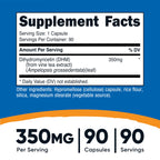 Nutricost Dihydromyricetin (DHM) 350mg, 90 Capsules for 90 Servings, Vegan | GMO-Free