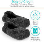 Vive Walker Ski Glide Covers (4 Pack)- Folding Walker Accessories, Upgraded