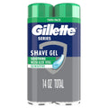 Buy now Gillette Series 3X Action Shave Gel, Sensitive Twin Pack, 7 Oz (Pack of 2) Default at indiglob india