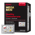 Buy now GNC Mega Men Healthy Testosterone Program, Complete Nutrition 4 Products in 1, Boost Free and Total Testosterone, Blood Flow, 30 Daily Packs at indiglob india