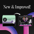 Kotex Overnight Maxi Pads, Wings, Extra Heavy, 84 Count, 3 Packs of 28