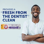 ARM & HAMMER Toothpaste Complete Care Whole Mouth Protection, 6 Pack, Fresh Mint, Anticavity Fluoride Toothpaste with Baking Soda, Whitening Enamel Strengthening Paste, Travel Size 0.9 Oz