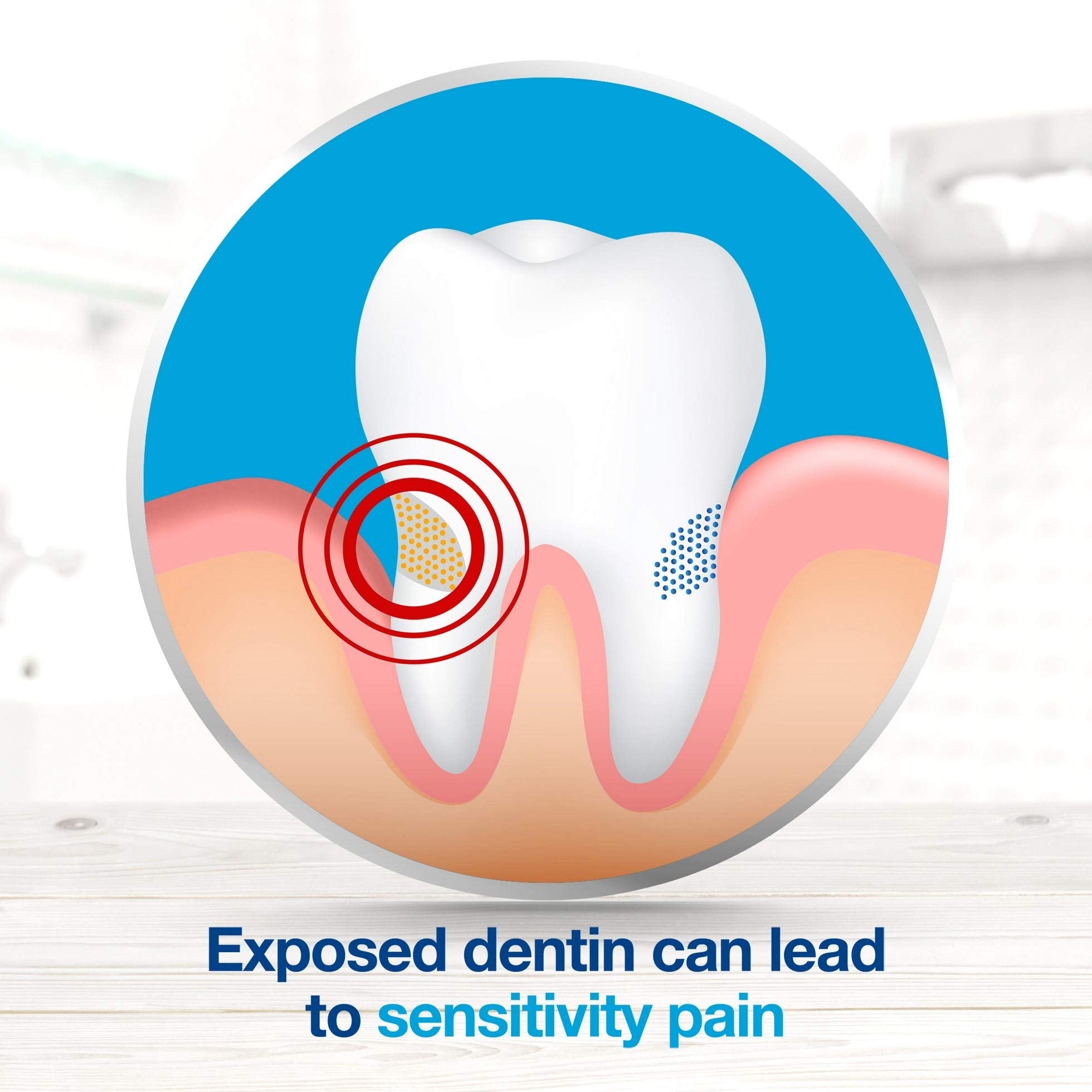 Buy now Sensodyne Toothpaste for Sensitive Teeth and Cavity Prevention, Maximum Strength Extra Whitening 6.5 oz (3 pack) - 08421 at indiglob india