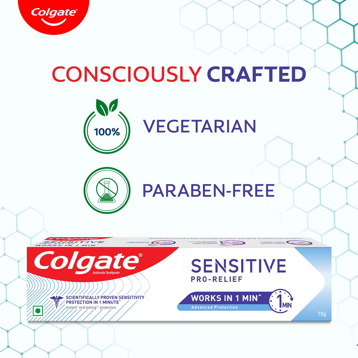 Colgate Toothpaste Sensitive Plus - 70g (Sensitivity)