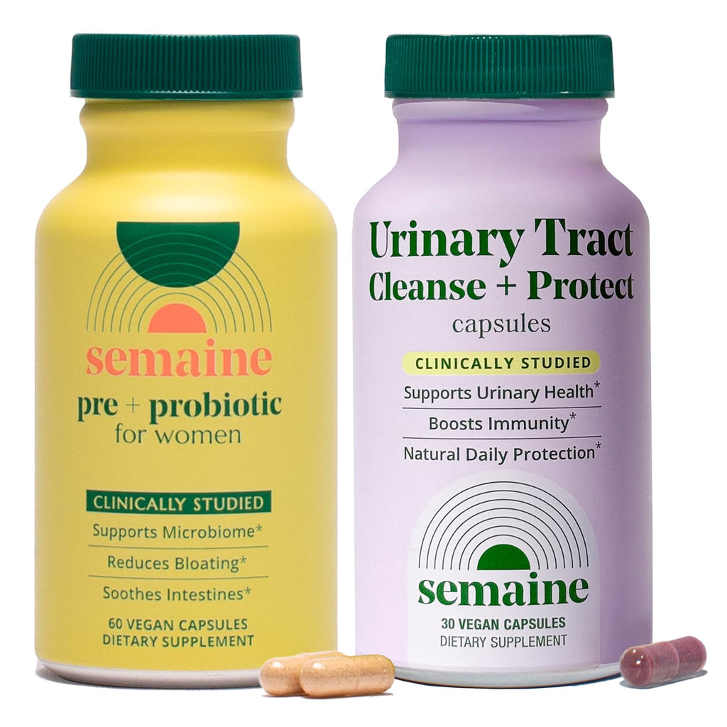Urinary Tract Cleanse & Protect - Urinary Tract Health for Women, Cranberry Supplement for Women with Standardized Hibiscus, Daily Bladder Support Supplement, 60 Vegan Capsules
