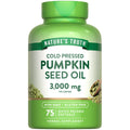 Nature's Truth Pumpkin Seed Oil | 3000mg | 75 Softgels