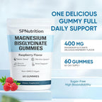 Spnutrition Magnesium Bisglycinate Gummies – Chelated Magnesium Supplement (2)