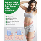 Silicone Cupping Therapy Sets, Anti Cellulite Cup Massager - Vacuum Suction Cup for Cellulite Treatment - Amazing Cellulite Remover