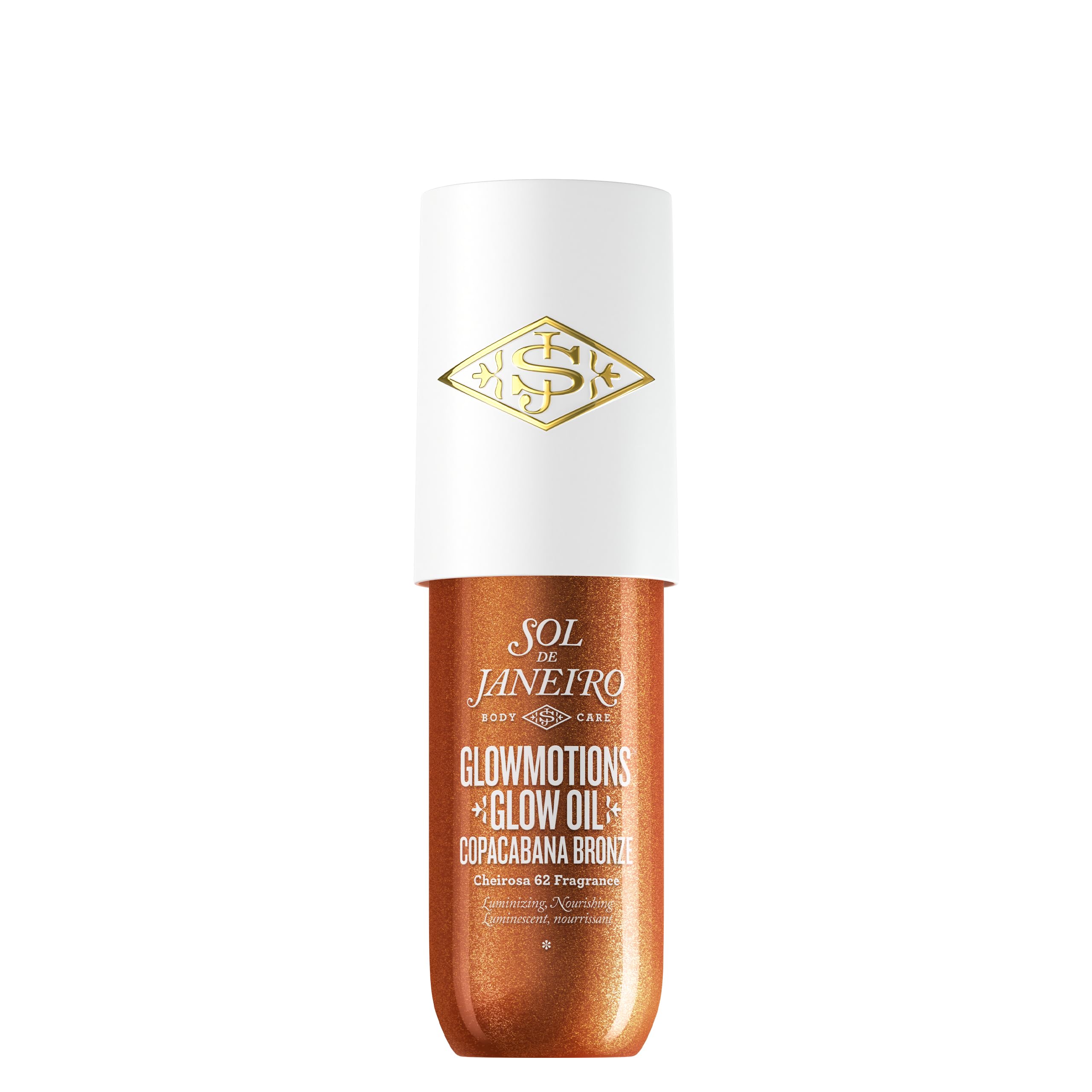 Sol de Janeiro Glowmotions Glow Body Oil | For Glowing Skin With Shimmer, Hydrating, Nourishing and Lightweight Skin-Softening Body Oil
